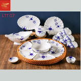  Bộ Set Mặt Trời Vẽ Hoa Xanh Lam 