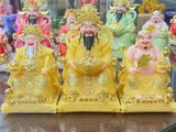  Bộ Tượng Tài Địa Cao Cấp Màu Vàng 