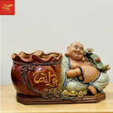 Chậu Cây Bon Sai Tượng Di Lạc -Sứ Bát Tràng 