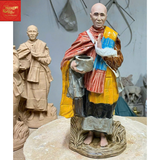  Tượng Sư Thầy Minh Tuệ -Sứ Bát Tràng 