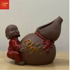  Chậu Cây Bon Sai chú tiểu -Sứ Bát Tràng 