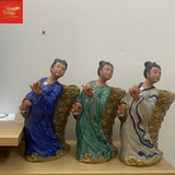  Chậu Cây Bon Sai Cô Gái -Sứ Bát Tràng 