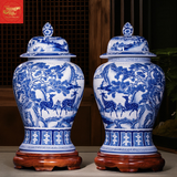  Choé Tùng Lộc Bình An Men Lam 