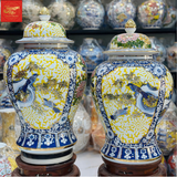  Chóe -Tứ Cảnh Nền Gấm Vẽ Vàng 