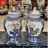  Chóe -Tứ Cảnh Cổ Đồ Nền Gấm Vẽ Vàng 