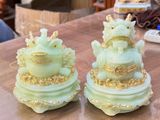  Bộ Tượng Cao Cấp Nghê -Cóc Ngậm Tiền Vàng 