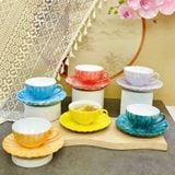 Bộ Tách Cafe khía múi 