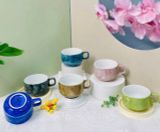  Bộ Tách Cafe Vuông Các Màu 