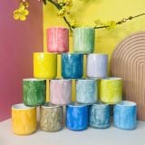  Cốc Uống Nước Dáng Trụ Các Màu 