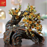  Decor Phong Thủy-Cành Mai Cao 32CM 