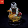  Decor Phong Thủy-Cậu Bé ôm Gà Trống 