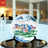  Đĩa Cảnh Vẽ Mã Đáo Thành Công phi 26 