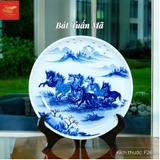  Đĩa Cảnh Vẽ Mã Đáo Thành Công phi 26 