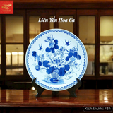  Đĩa Cảnh Vẽ Liên Yến Hòa Ca phi 34 