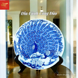  Đĩa Cảnh Vẽ Công Đào Phi 30 