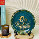  Đĩa Cảnh Vẽ Vàng Chữ Đức-Tài-Lộc Phi 20 