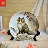  Đĩa Cảnh Vẽ 3D Mèo Con Phi 35 