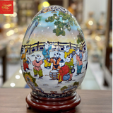  Trứng Tài Lộc Bách Nhi Bách Phúc- Vẽ Vàng H28 