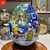  Trứng Tài Lộc Bách Nhi Bách Phúc- Vẽ Vàng H28 