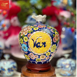  Bình Hút Lộc Vạn Sự Như Ý- Vẽ Vàng H35 