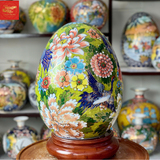  Trứng Tài Lộc Sen Hạc- Vẽ Vàng H28 