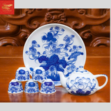  Bộ ấm Chén Trà 5 chén Hoa Sen 
