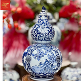  Hồ Lô Vẽ Tứ Cảnh H52 
