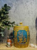  Hũ Gạo Tứ Qúy-Màu Hoàng Thổ 