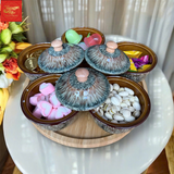  Bộ Hũ Mứt Tết Men Hỏa Biến 