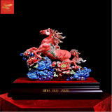  Linh Vật Năm Bính Ngọ Đắp Nổi Vẽ Vàng 