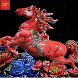  Linh Vật Năm Bính Ngọ Đắp Nổi Vẽ Vàng 