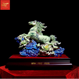  Linh Vật Năm Bính Ngọ Đắp Nổi Vẽ Vàng 