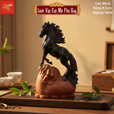  Linh Vật-Cát Mã Phú Qúy -Màu Đen Bóng 