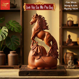  Linh Vật-Cát Mã Phú Qúy -Màu Gốm Đỏ 