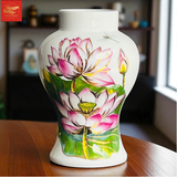  Lọ Cắm Hoa Trang Trí Hoa Sen H25 