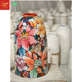  Lọ Hoa Mosaic Dáng Chuông H40 