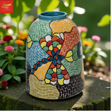  Lọ Hoa Mosaic Dáng Chuông H21 