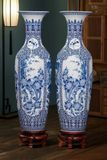  Lọ Lộc Bình Bát Tràng Cao Cấp-Tứ Cảnh Men Lam 