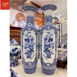  Lọ Lộc Bình Tứ Cảnh Cổ Đồ Men Lam 1M60 