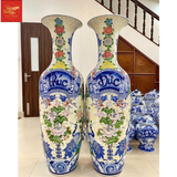  Lọ Lộc Bình Phúc Đức Nền Gấm 