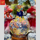  Lọ Dáng Tỏi Vẽ Trăm Hoa H55 