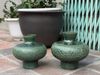  Lọ Hoa Dáng Lồng Đèn Khắc Nổi H25 