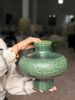  Lọ Hoa Dáng Lồng Đèn Khắc Nổi H25 
