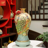  Mai Bình Công Danh Phú Qúy Đắp Nổi Vẽ Vàng Men Loang 