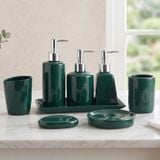  Bộ Phụ Kiện Nhà Tắm Màu Xanh Lục 