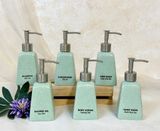  Bộ Phụ Kiện Nhà Tắm Màu Xanh Cốm 