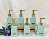  Bộ Phụ Kiện Nhà Tắm Màu Xanh Cốm 