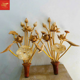  Sen gỗ cắm ban thờ 