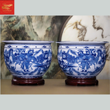  Thống Trận Chiến Bạch Đằng -cao 28 cm -miệng 40 cm 