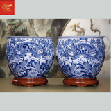  Thống Phúc Đức Tụ Ngư cao 43 cm -miệng 50 cm 